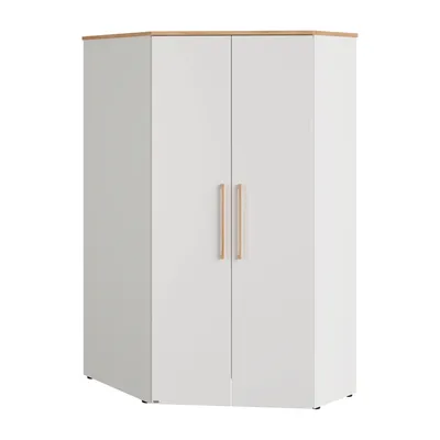 Eck-Kleiderschrank 