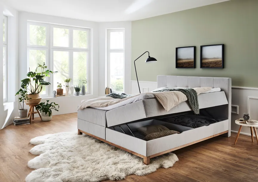 Boxspringbett LF 160x200 cm milieu