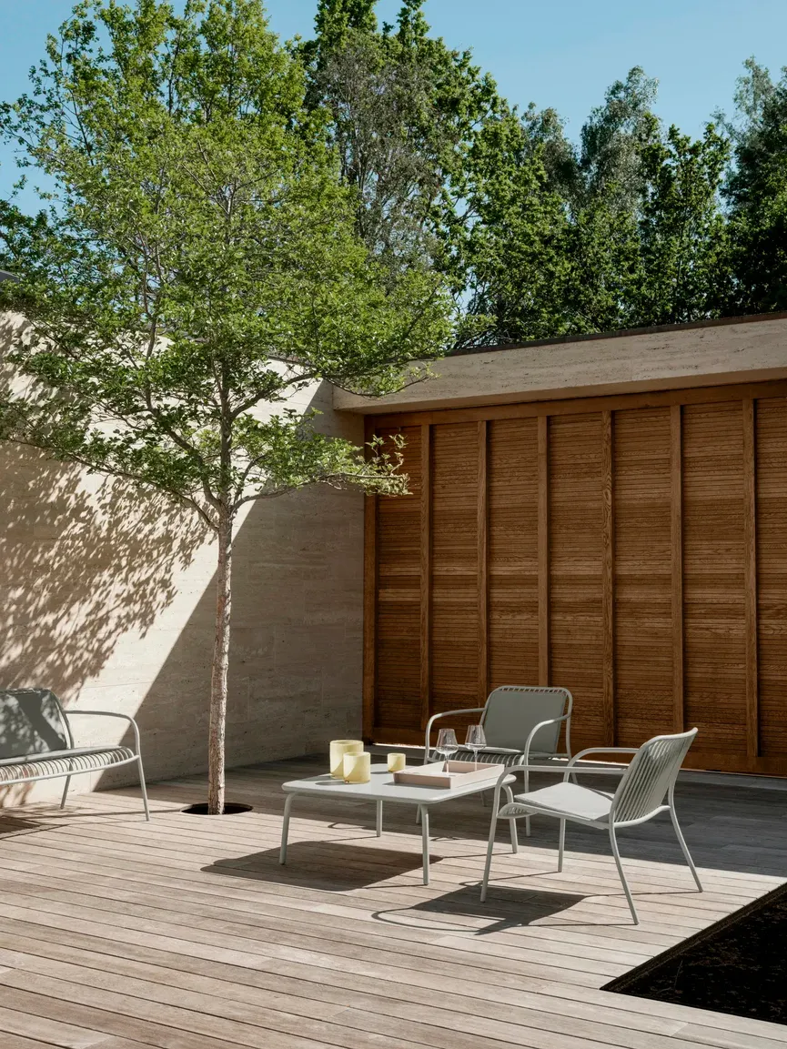 Loungetisch 80x80 milieu