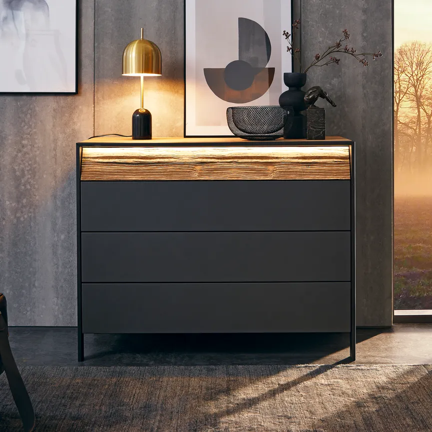 LED-Beleuchtung für Kommode milieu