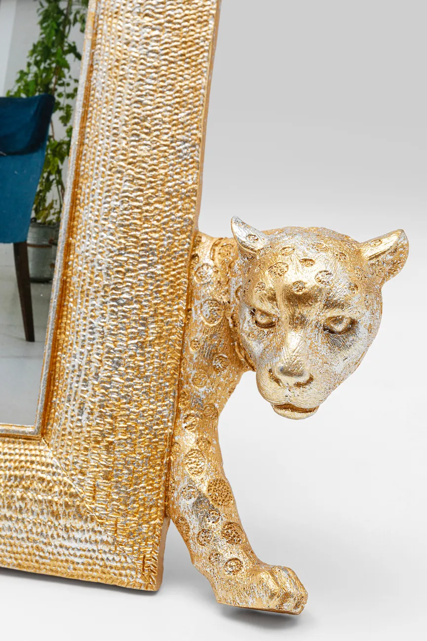 Bilderrahmen" Leopard" detail