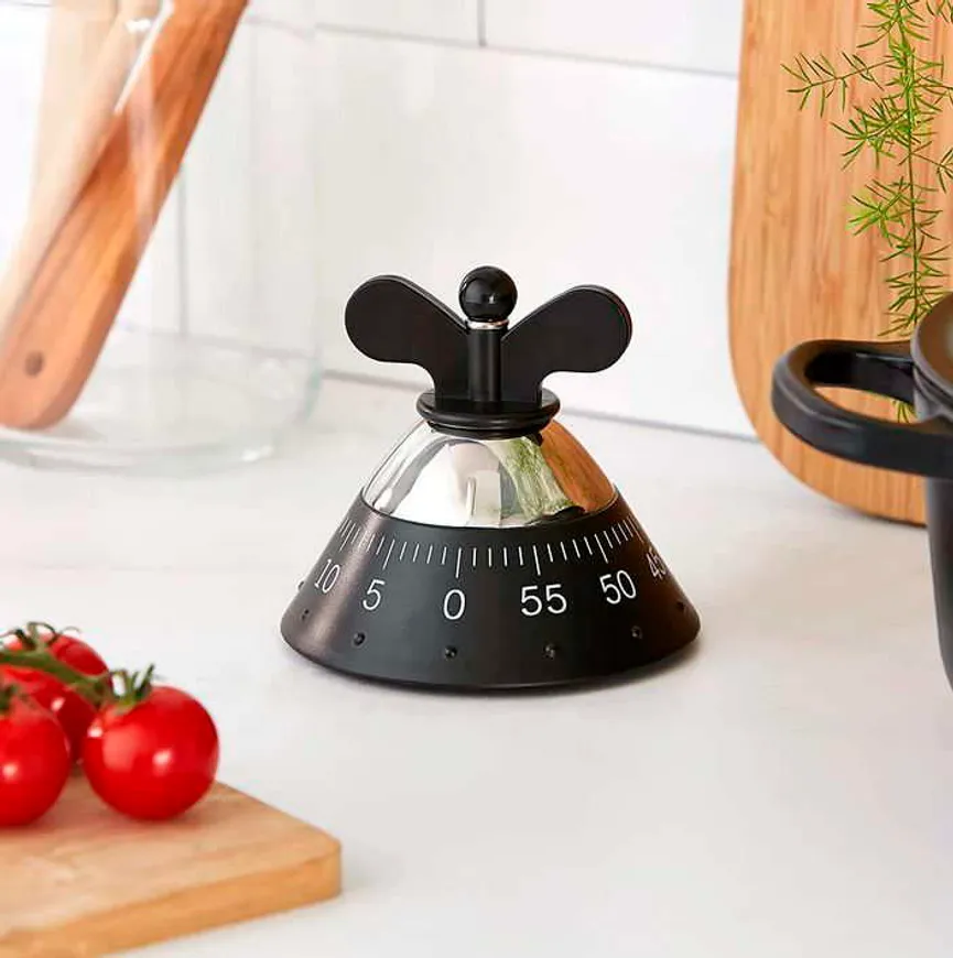 Küchentimer schwarz milieu