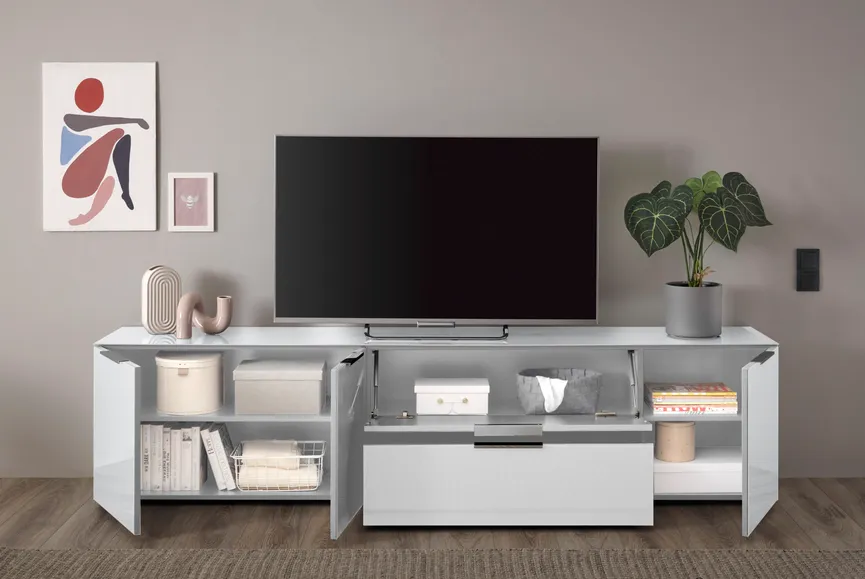 TV-Lowboard 3T/1K/1S detail