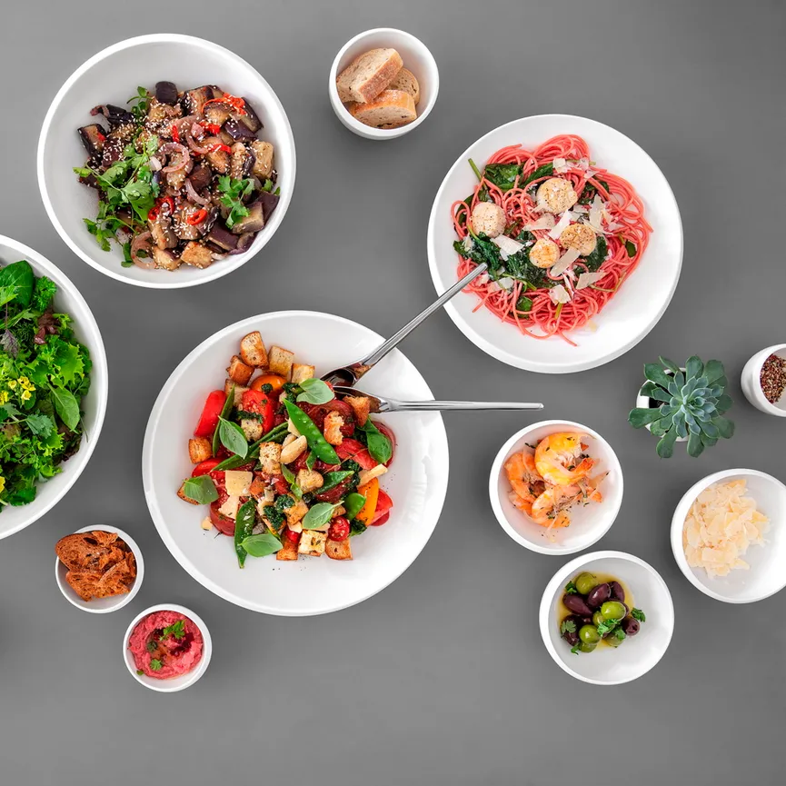 Schale "NewMoon" 2,5 Liter milieu