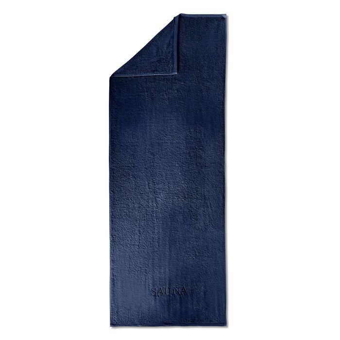 Saunatuch Blau 70 x 200 cm