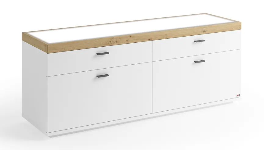 TV-Lowboard mit 4 Schubkästen hauptaufnahme