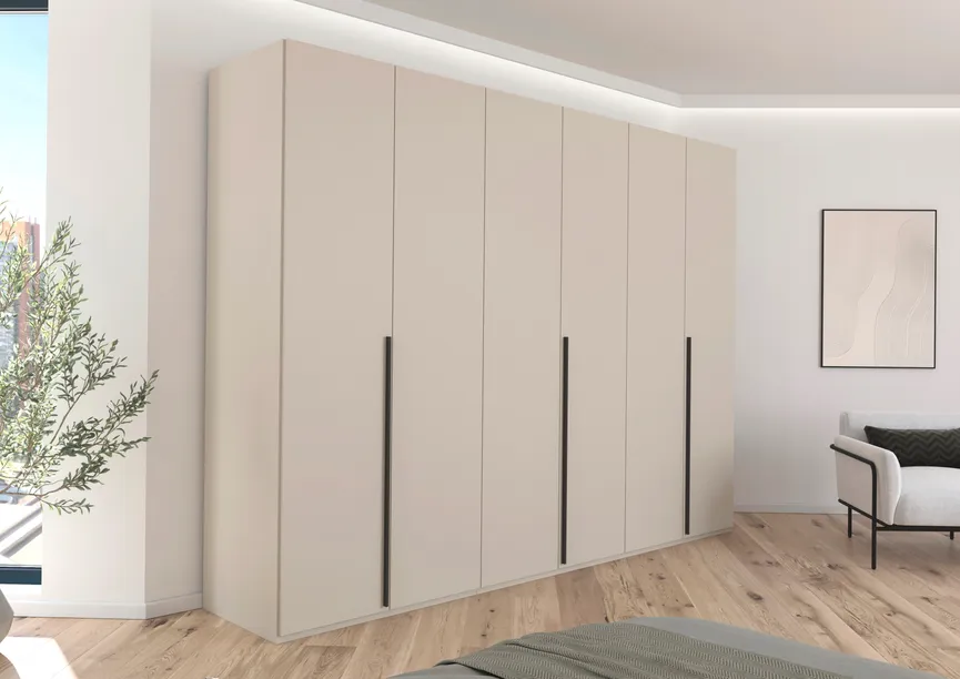 Drehtürenschrank 6-trg. milieu