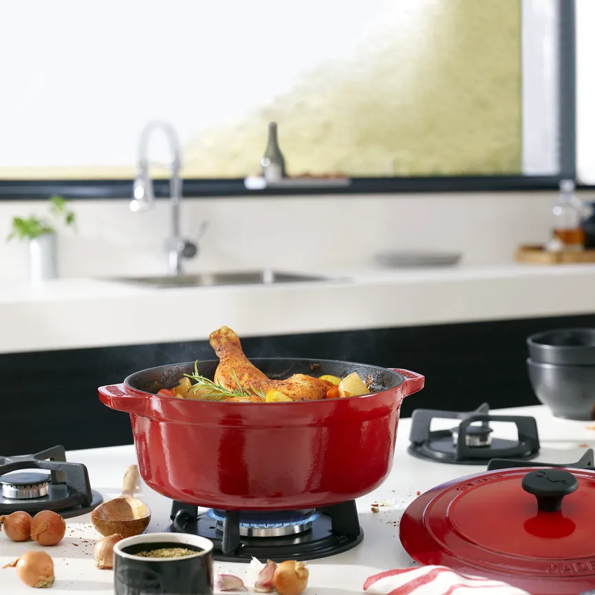 Bräter La Cocotte 28 cm rund milieu