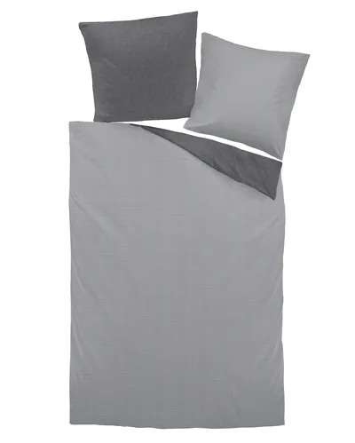Melange-Flanell-Bettwäsche