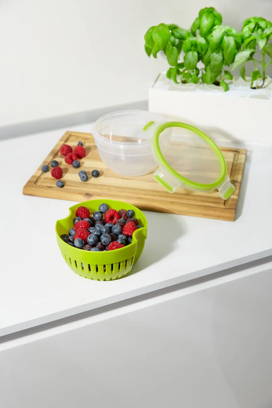Obstbox Fruitbowl 1l grün milieu