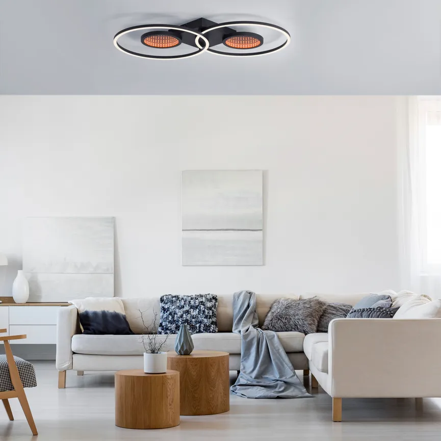 Deckenleuchte "Tunel" milieu