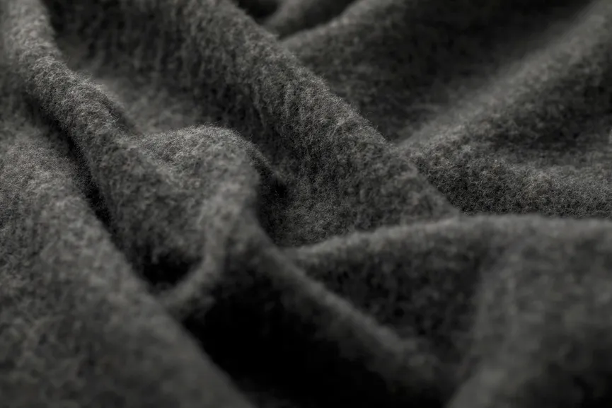 Wolldecke Merano "uni" detail