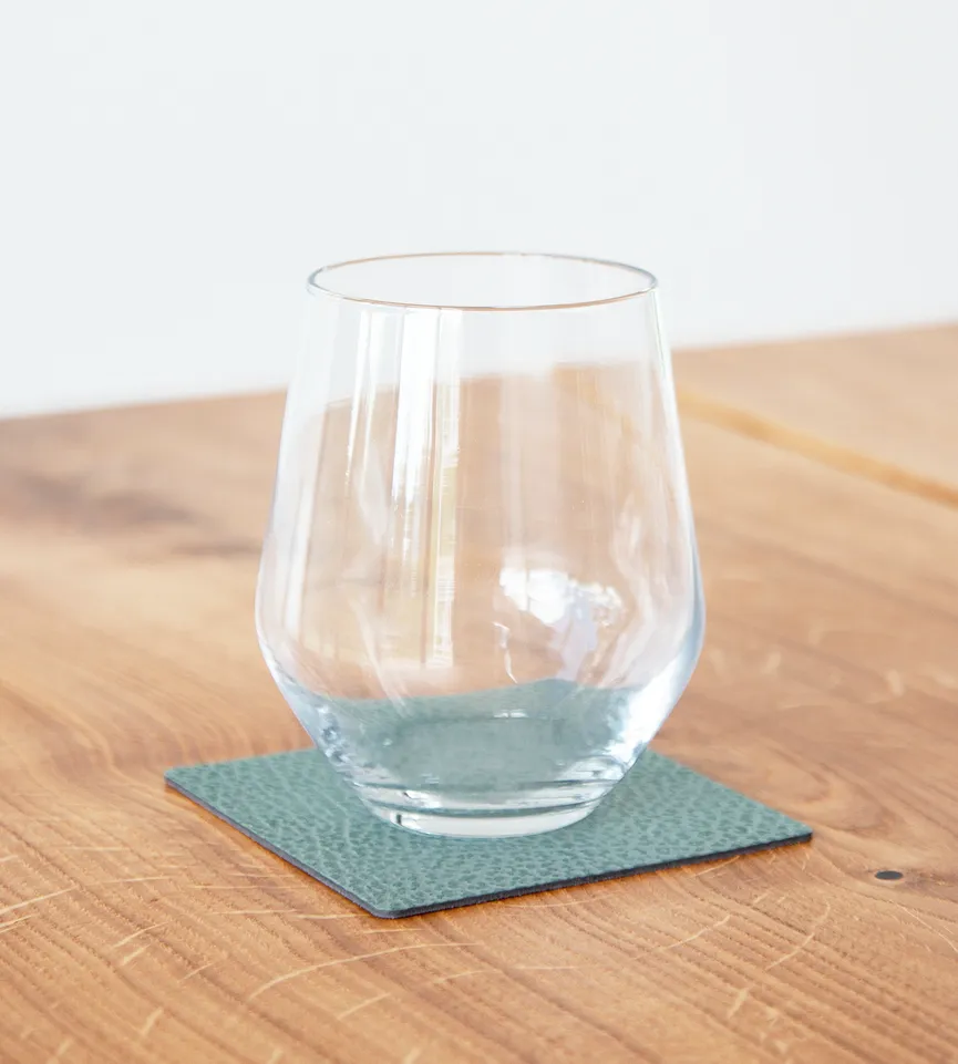 Glasuntersetzer "Hippo Square" milieu