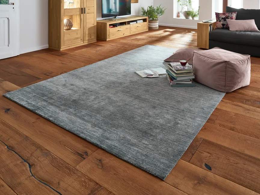 Handwebteppich wendbar milieu