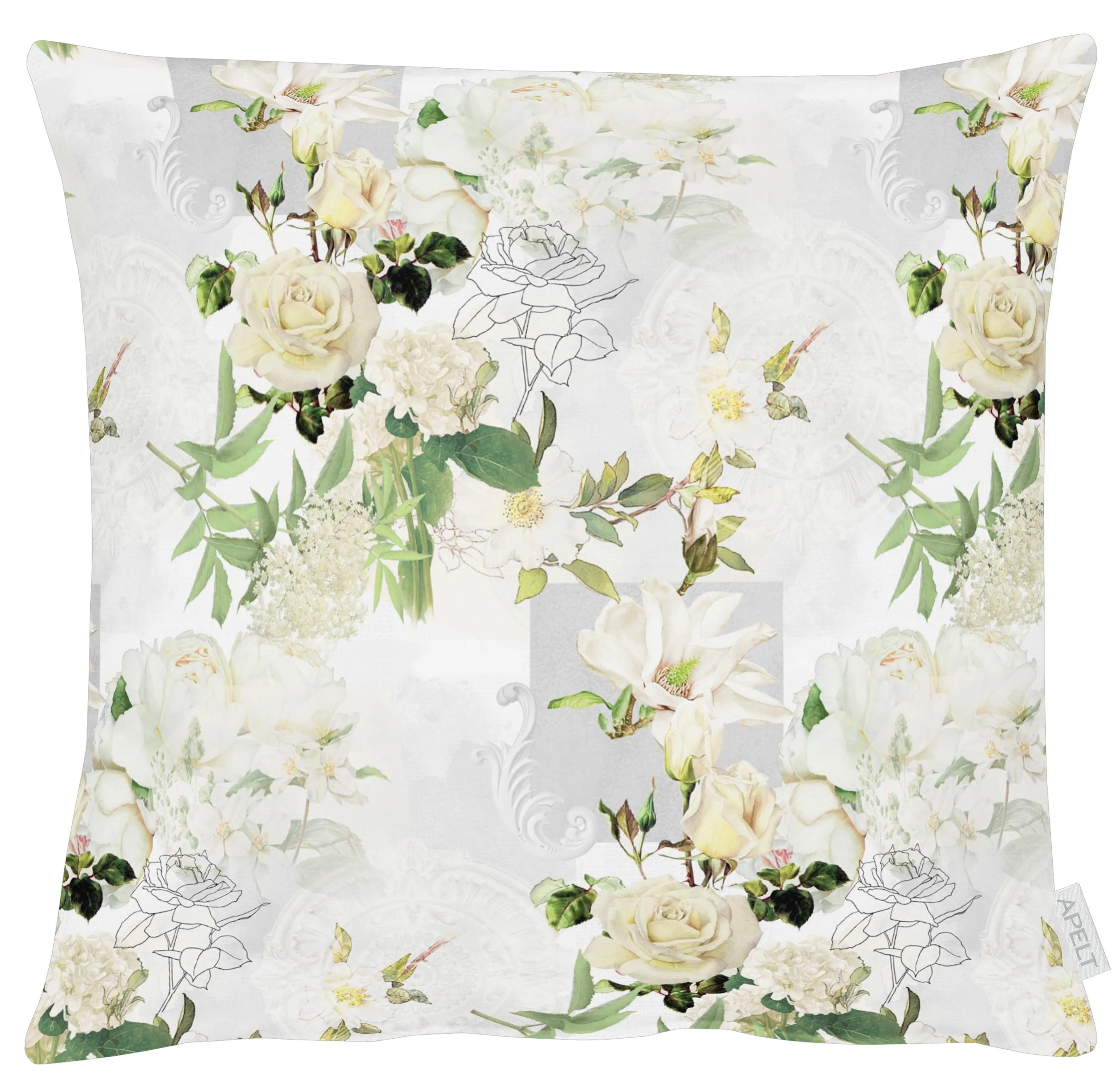 Kissen Rosen 48 x 48 cm