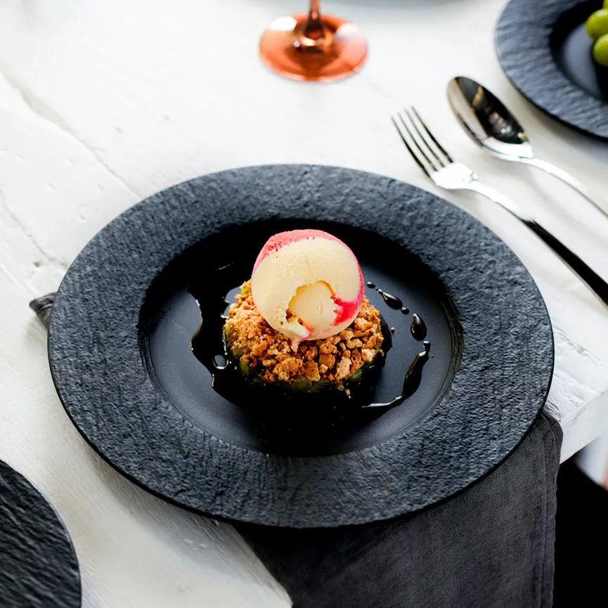 Frühstücksteller milieu