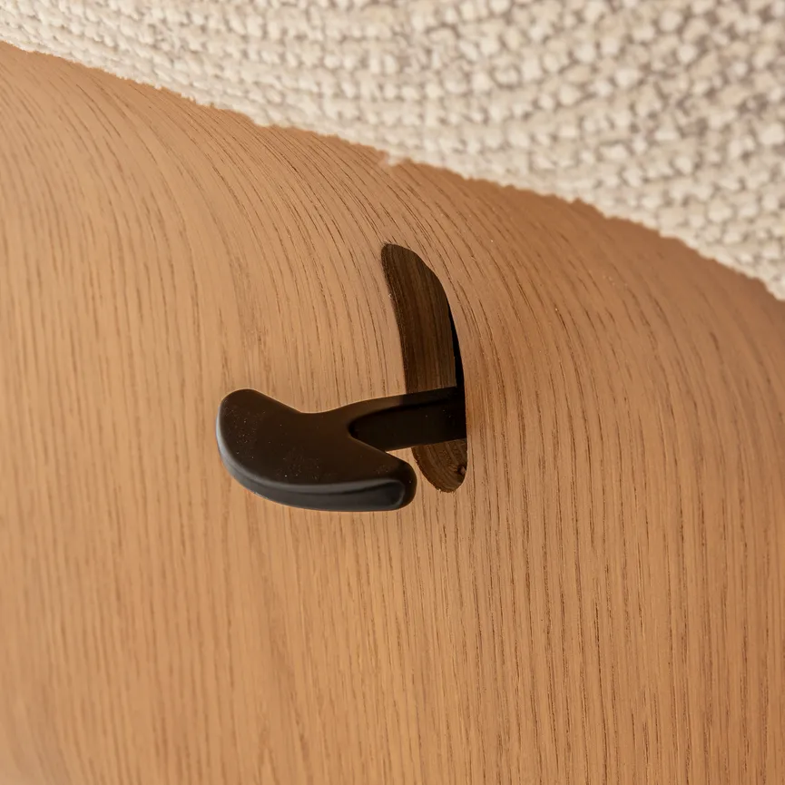 Relaxsessel mit Hocker detail