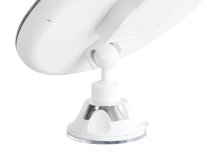 Kosmetikspegel Flexy Max weiß detail