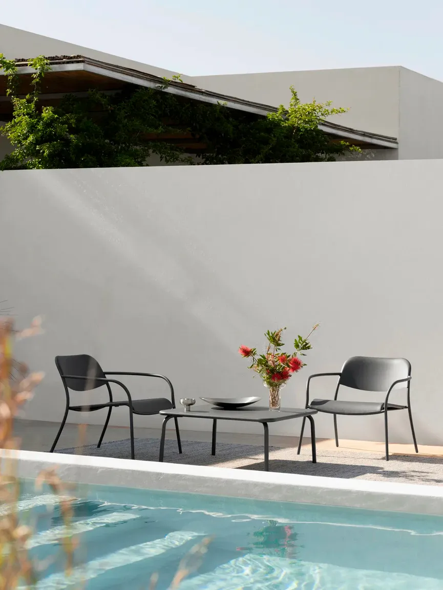 Loungetisch 80x80 milieu