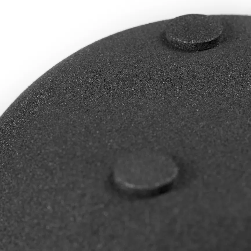 Vase "Casolare" S schwarz detail