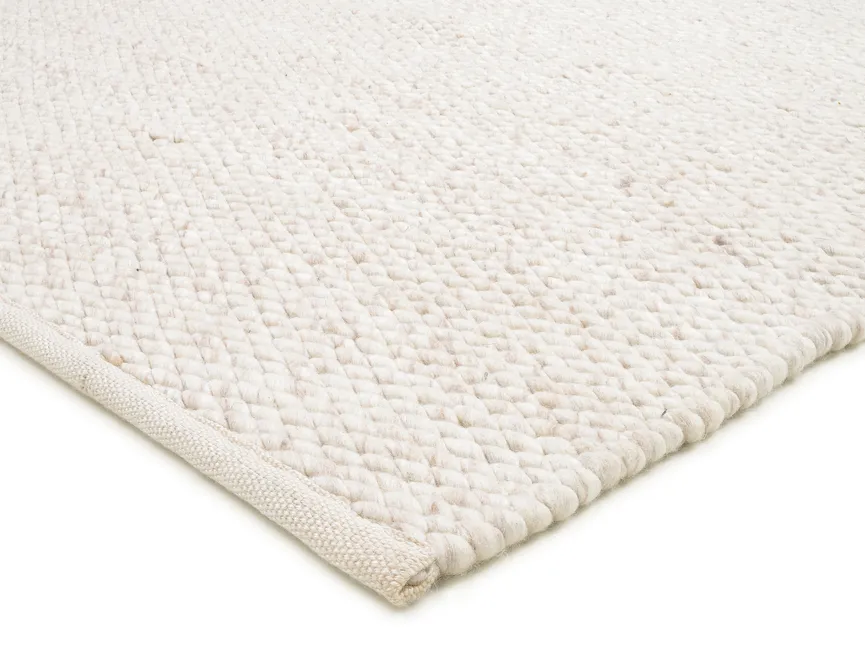 Handwebteppich wendbar detail