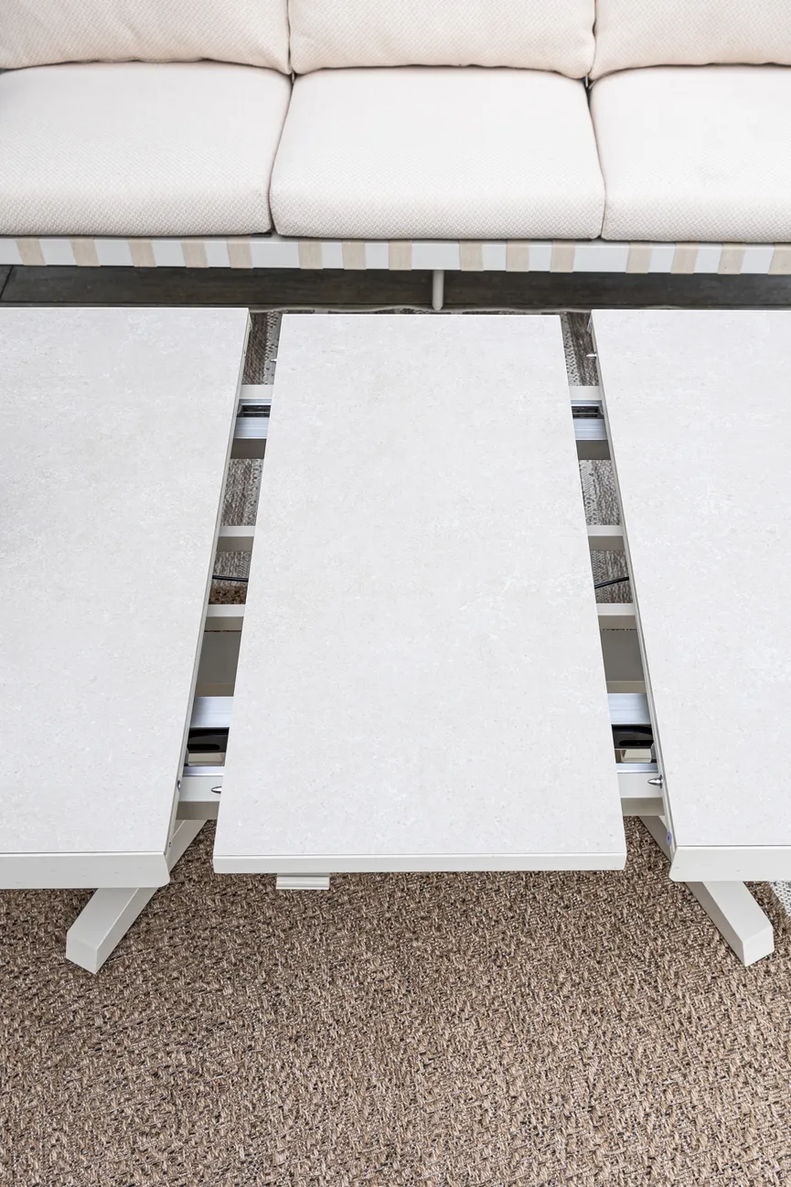 ** Ausziehtisch Creamy 143-183 milieu
