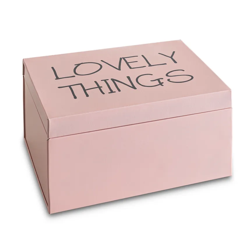Kiste "Lovely Things" rosa hauptaufnahme
