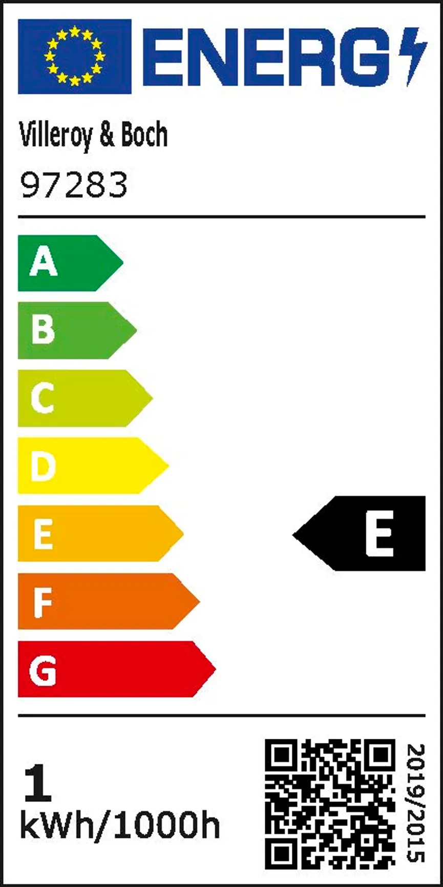 Akku-Tischleuchte "Modena" energielabel