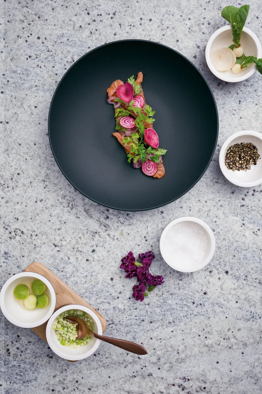 Schale "Manufacture Rock" milieu