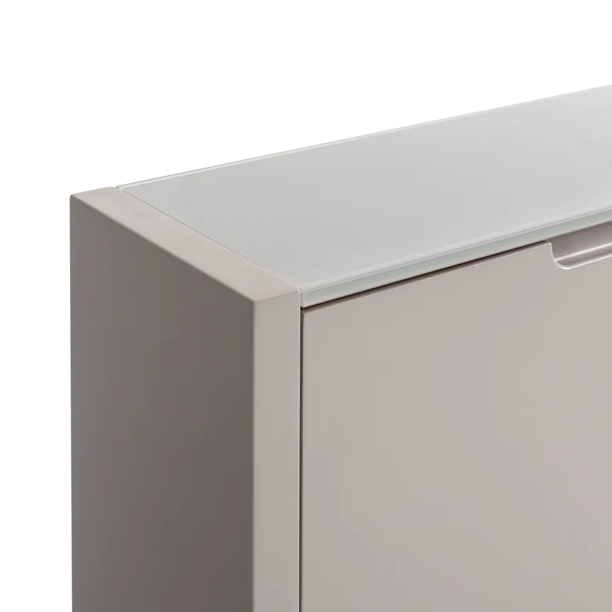 2x2 Klappen-Schuhschrank detail