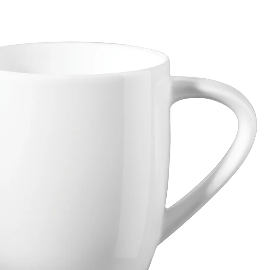Becher "À Table" 300 ml weiß detail