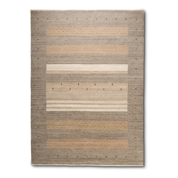 Gabbeh Teppich Beige Loom Lori 140 x 190 cm