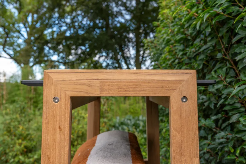 Regal Teak mit 6 Böden detail