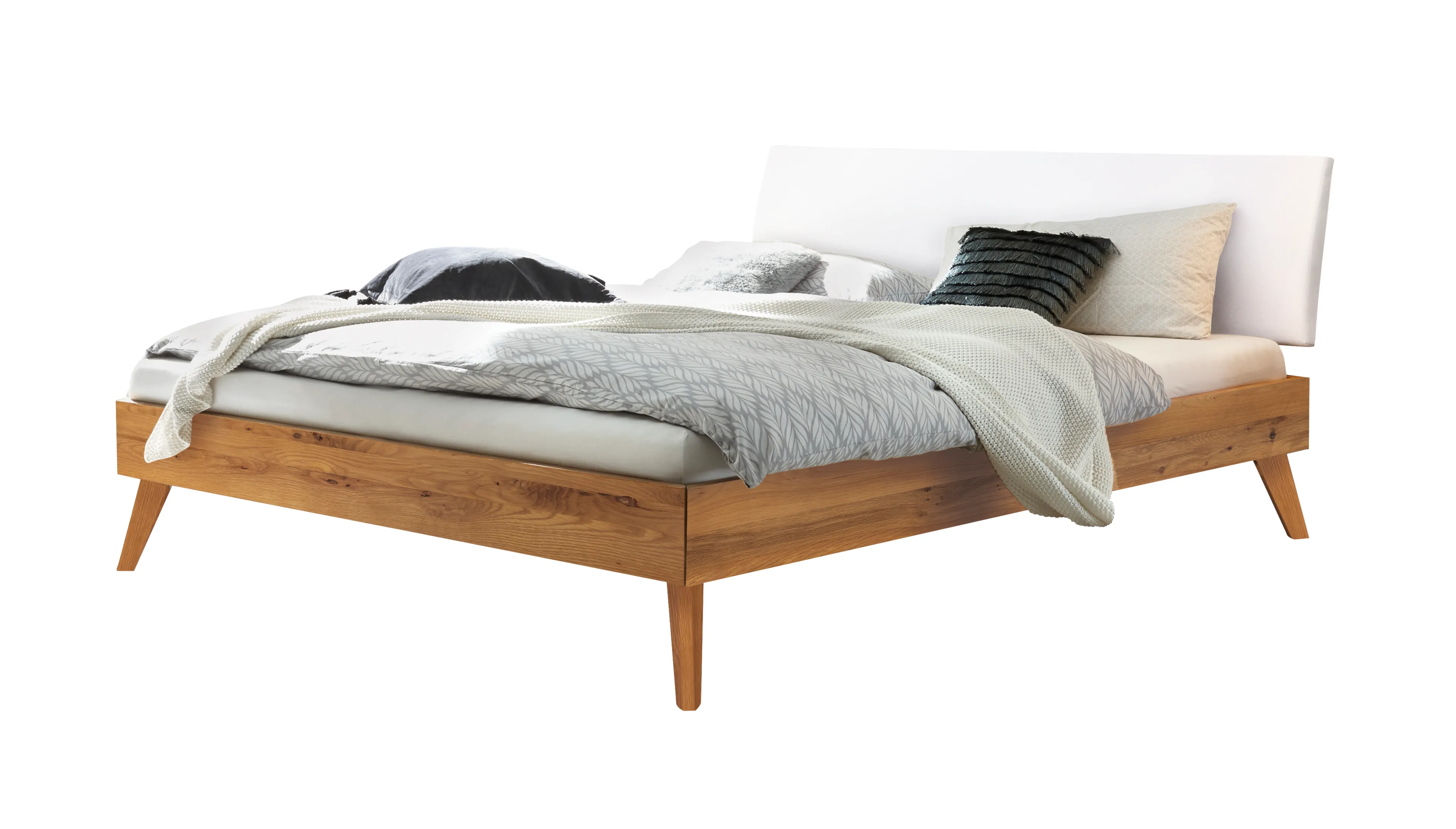 Massivholzbett Pesaro 200 x 200 cm