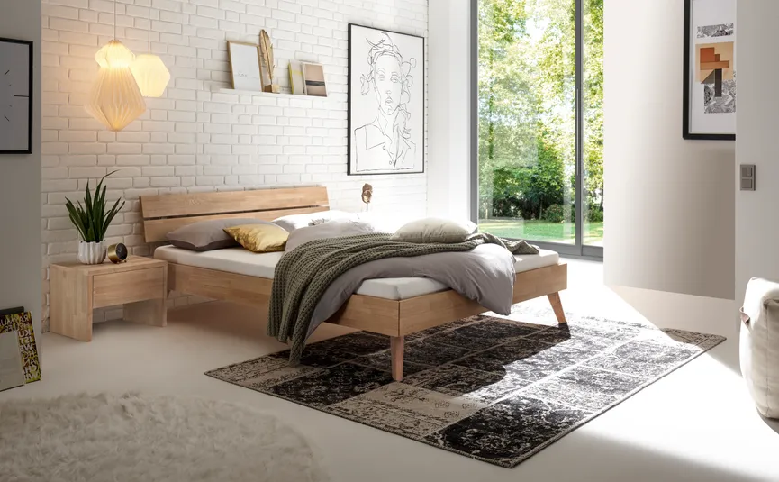 Bett 160x200 cm milieu