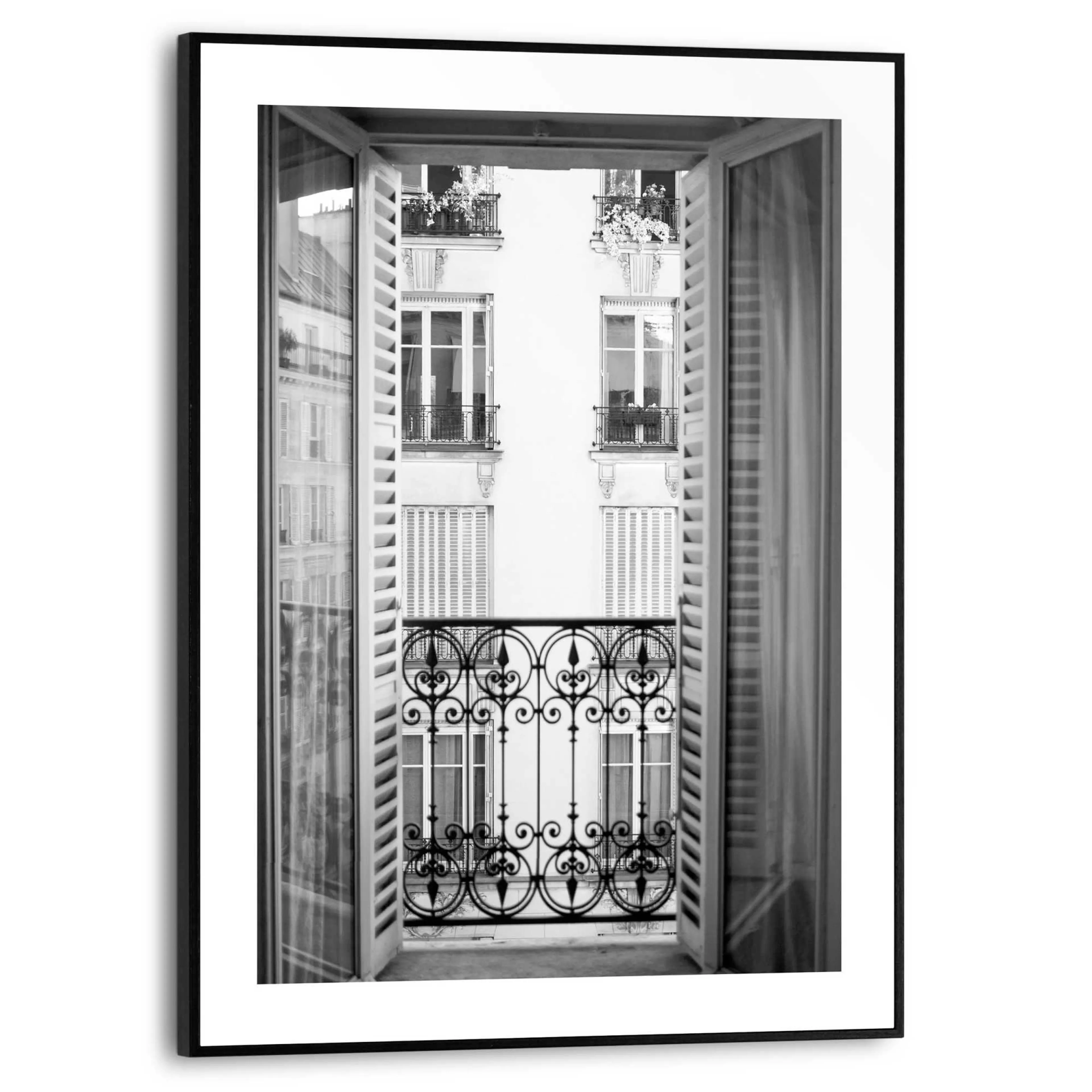Wandbild 30 x 40 cm Classic Balcony