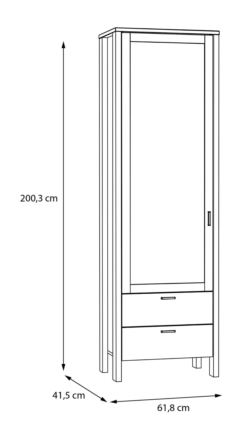Vitrine detail