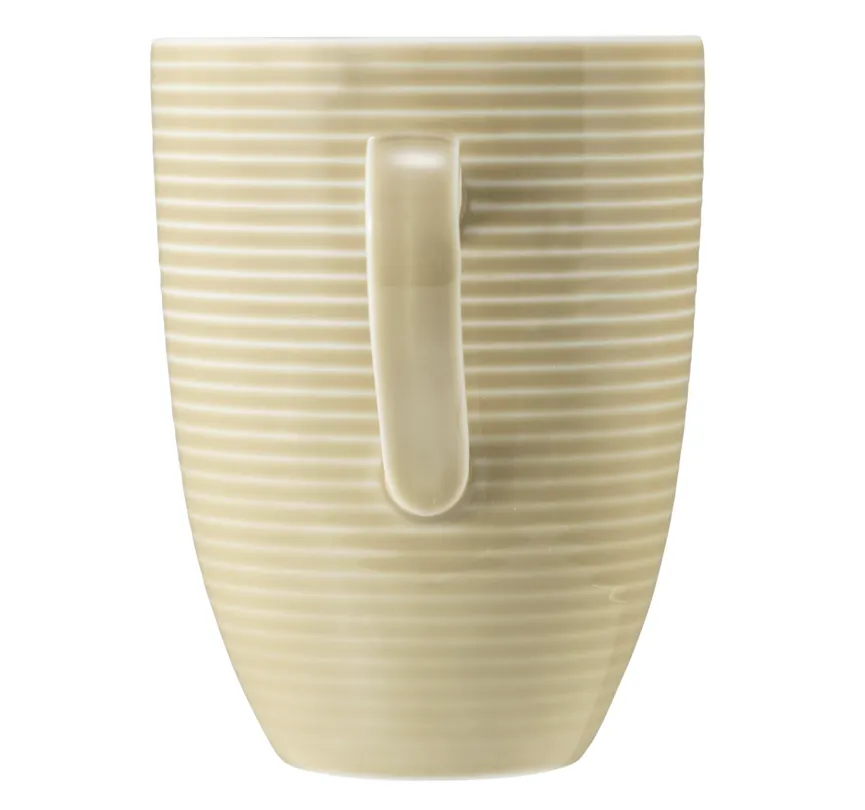 Becher "Beat" 350 ml sandbeige detail
