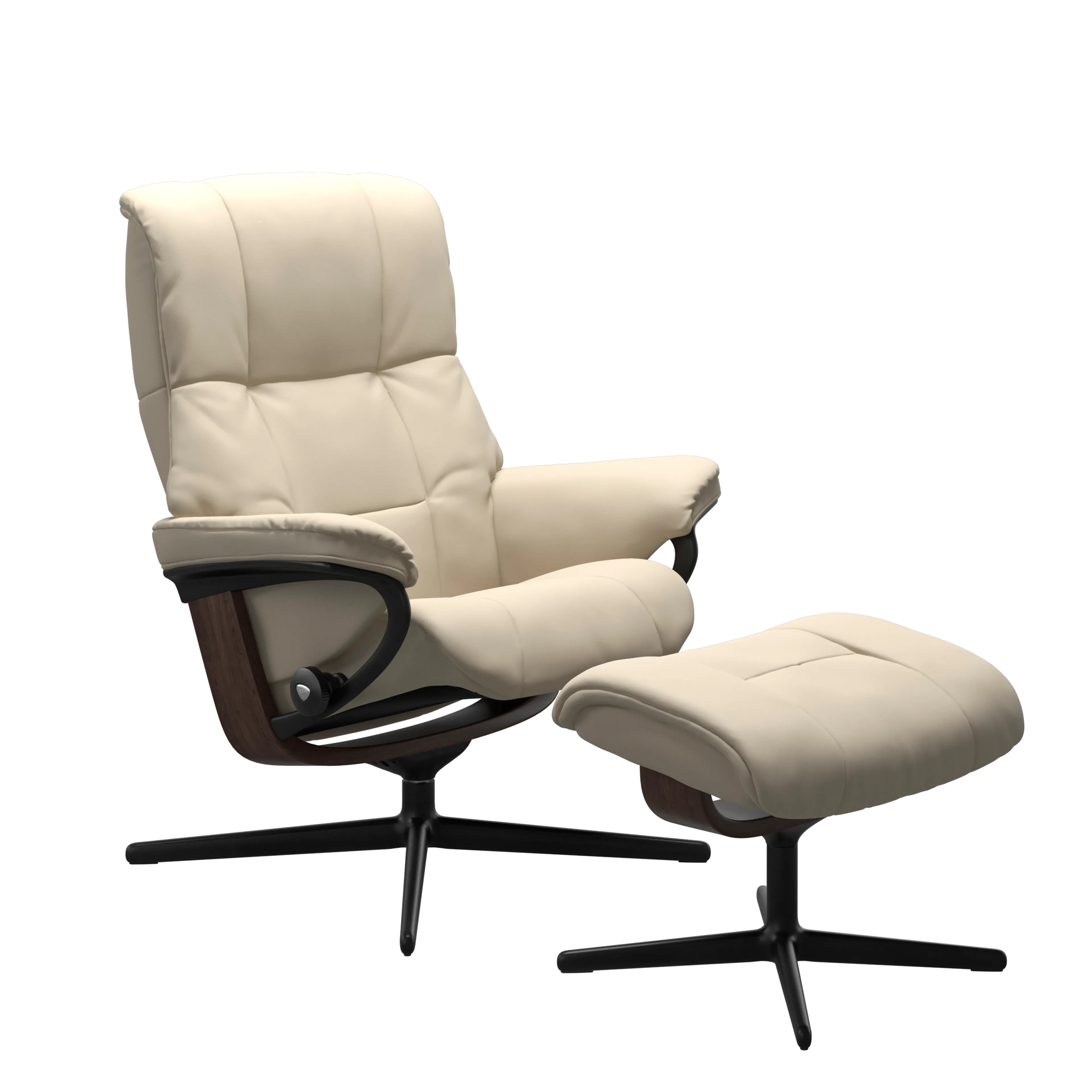 Sessel mit Hocker Mayfair Cross