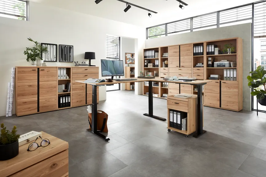 Winkel-Schreibtisch milieu