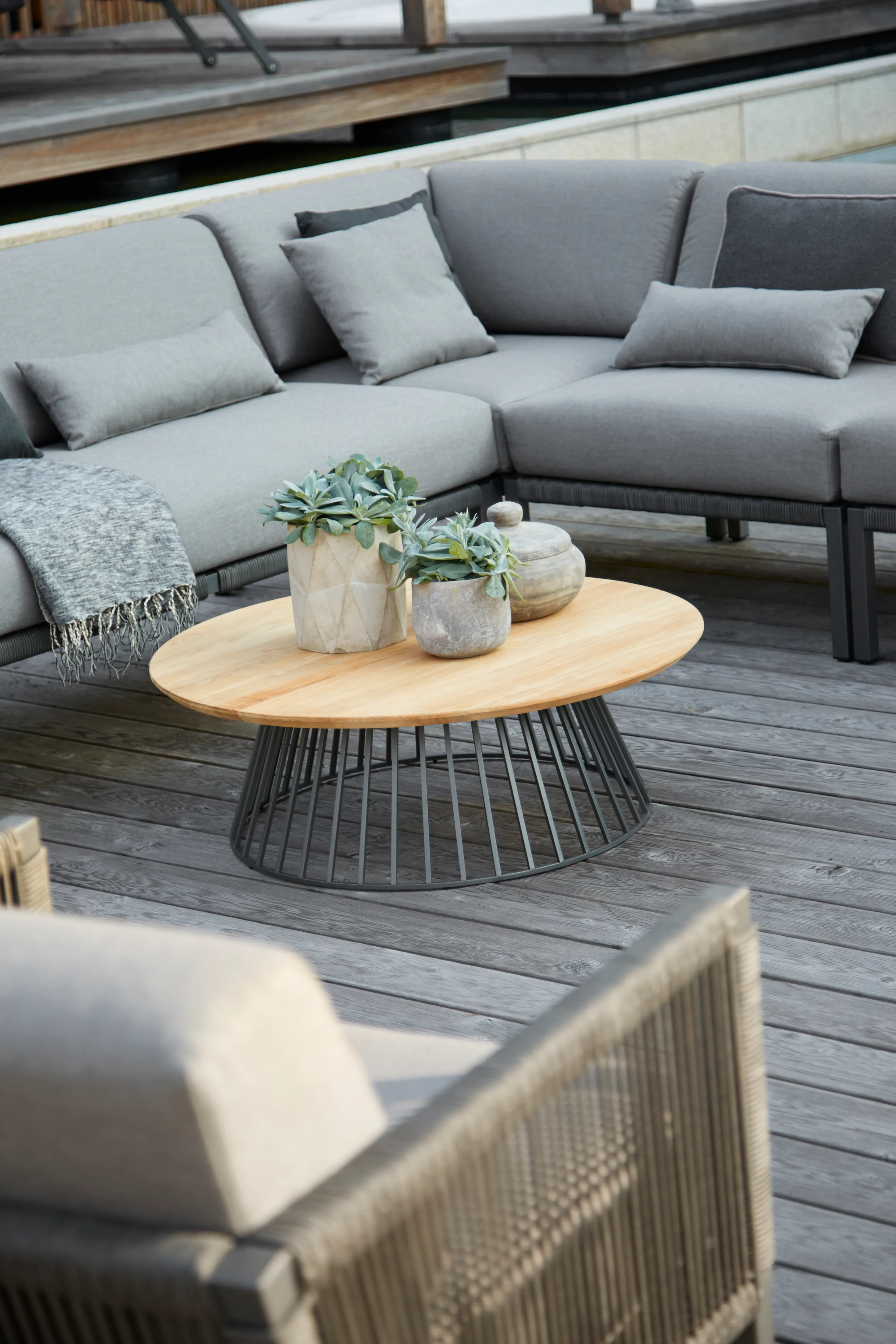 Gartensofa-Modul Club
