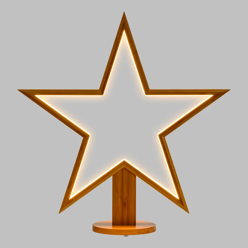 Dekoleuchte "Stern" detail