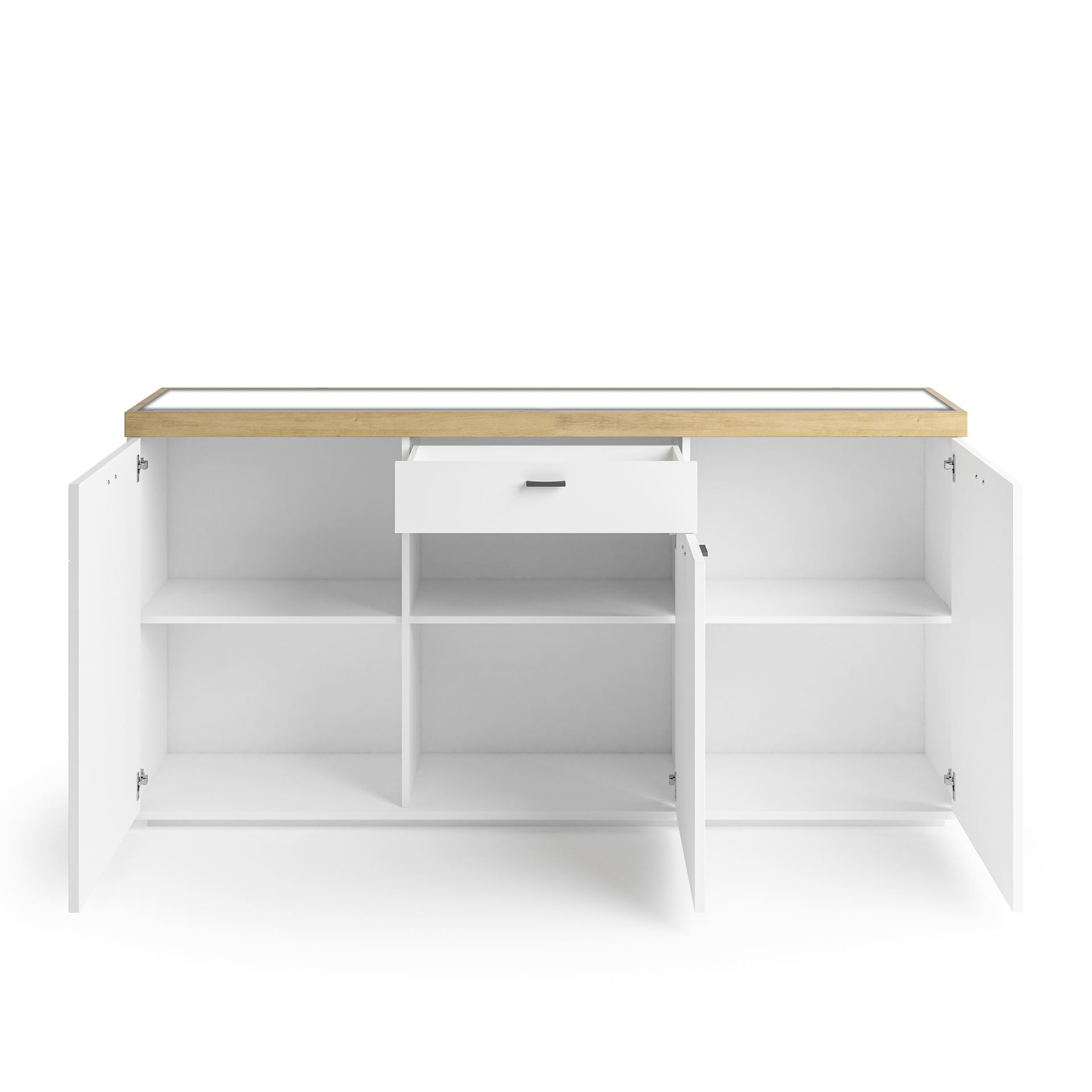 Sideboard 3-trg., detail