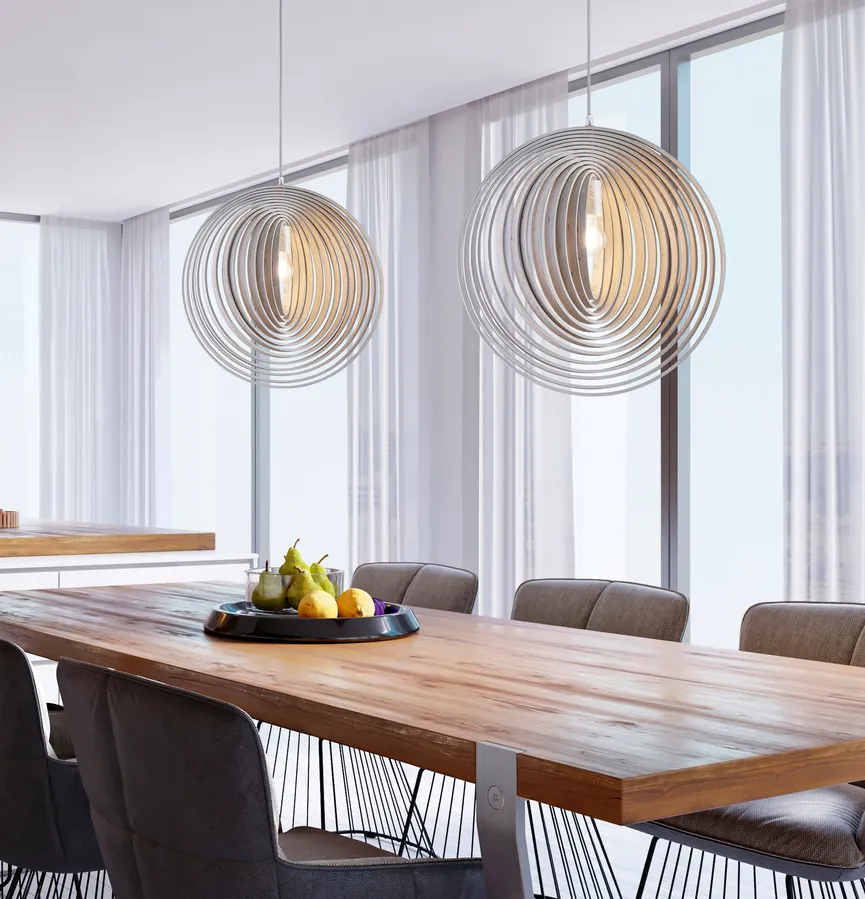 Pendelleuchte "Boolan" milieu