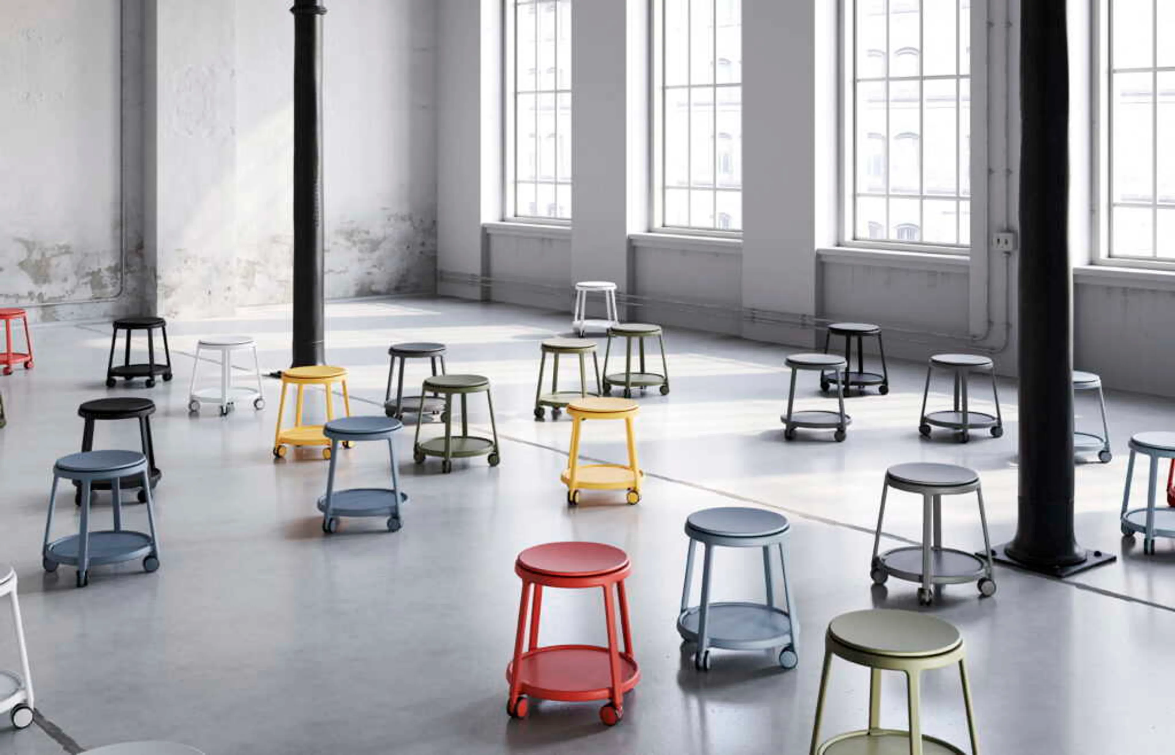 Hocker Round & Roll