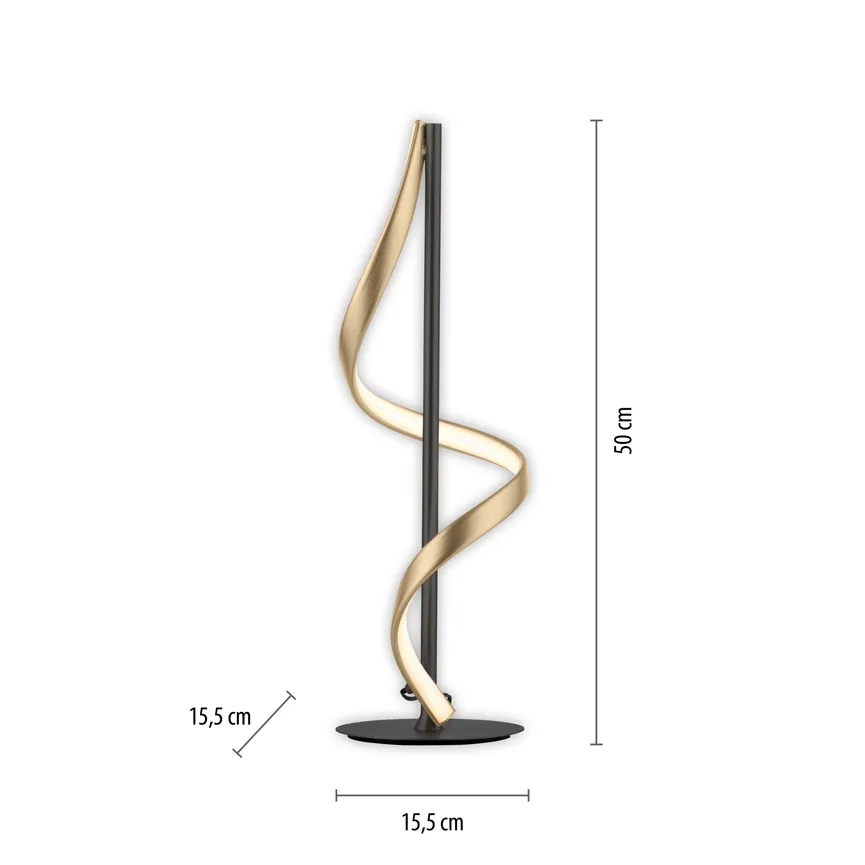 Tischleuchte "Q-Swing" detail