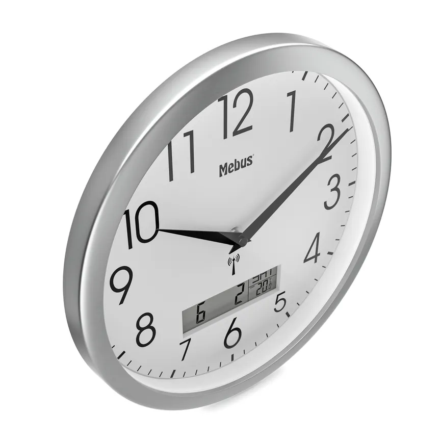 Funk-Wanduhr detail