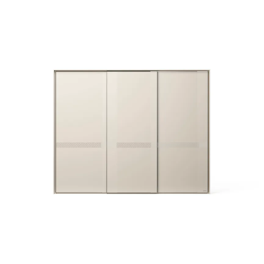 Schwebetürenschrank detail
