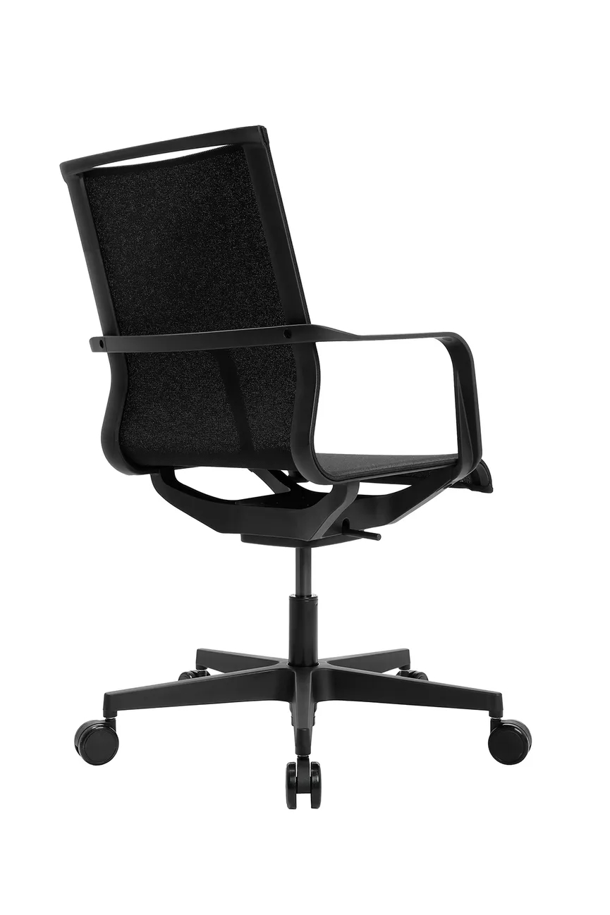 Drehstuhl schwarz detail