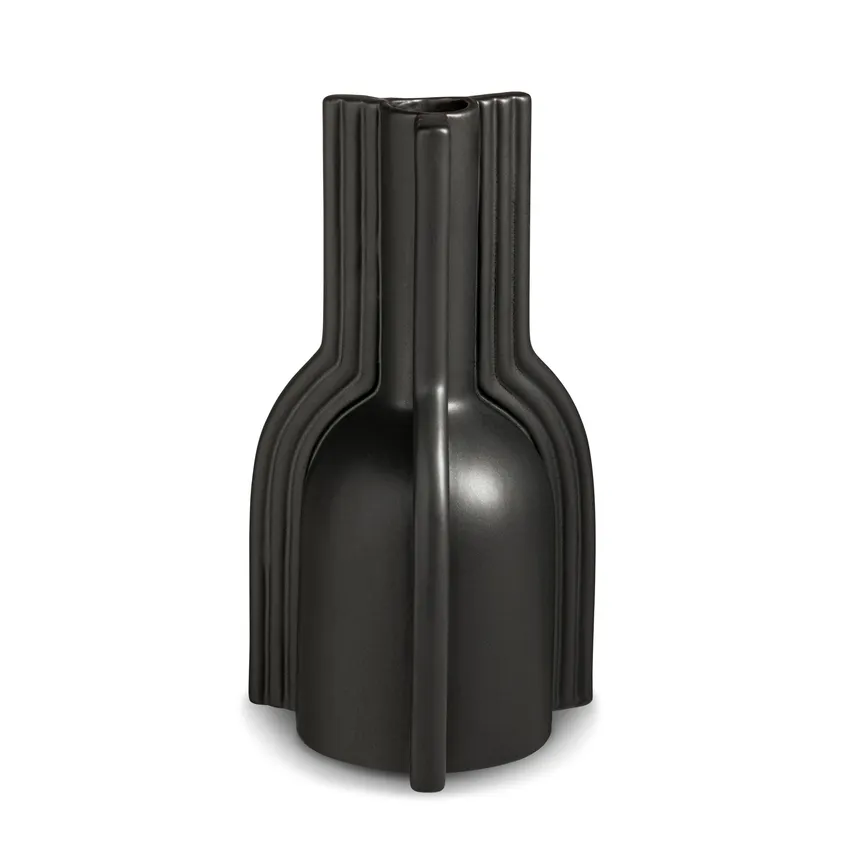 Vase "Line" schwarz M hauptaufnahme